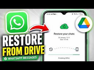 How to Restore WhatsApp Backup From Google Drive | Restore WhatsApp Messages