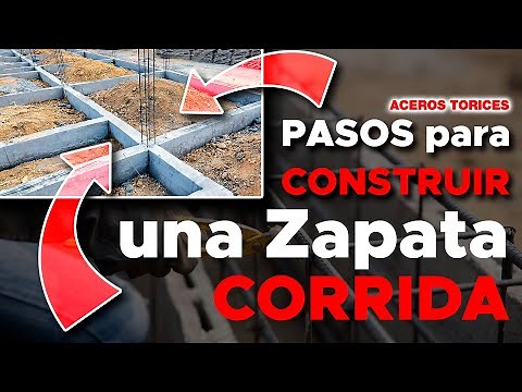 ¡Aprende a construir una zapata corrida en 7 pasos!