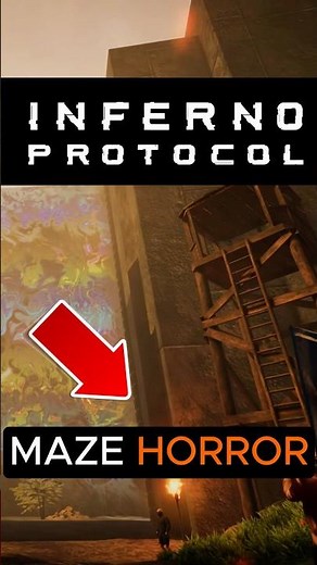 This Horror Game's Maze Changes Every Time | Inferno Protocol #HorrorGames #SurvivalHorror