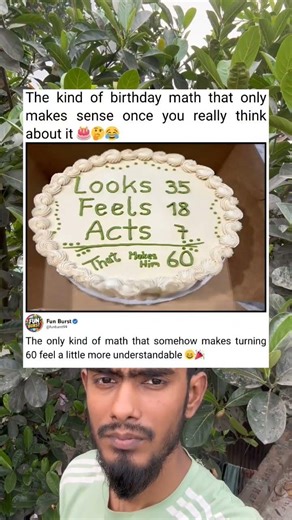 This Birthday Cake Math Joke Adds Up Perfectly
