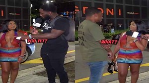 Breaking Up A Happy Home: Interviewer Makes Shorty Question Her 3 Year Relationship In A Matter Of Seconds!