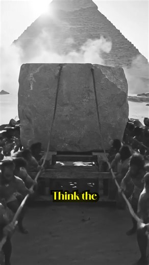 Scientists just solved the pyramid mystery. And historians were wrong for 4,500 years. They didn't drag 2.3 million blocks through the desert. They floated them. 🌊 In 2024, archaeologists found ancient canals buried under Giza — running directly to the pyramid's base. The Nile used to flow 7km closer. The Egyptians built a water highway. But here's the crazy part — they may have used water INSIDE the pyramid to lift 80-ton blocks using hydraulic pressure. The pyramid wasn't just a tomb. It was