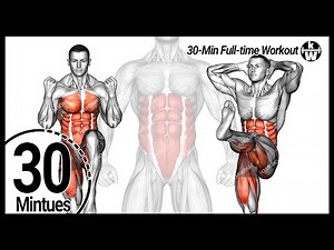 30-Min! Standing Abs Workout ➜ Get six-pack abs surprisingly quickly.