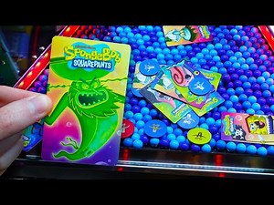 I Won the "RARE" Card on the NEW SpongeBob Arcade Game!