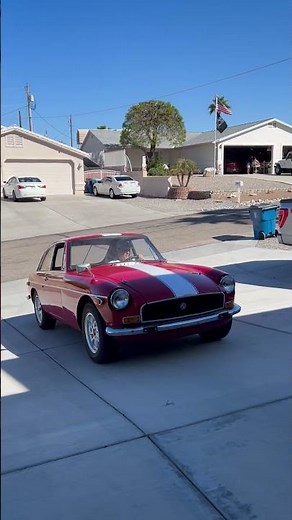 First Drive 1970 MGB GT Restoration Project