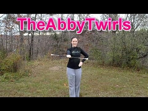 Horizontal - Novice Baton Twirling - How to Twirl a Baton - TheAbbyTwirls