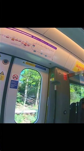 Now Arriving At Ealing Broadway... #train #subwaytrain #trainjourney #travel #bluelinemetro #metro