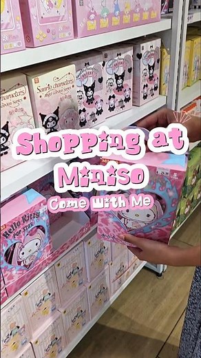 🎀 MINISO SHOP WITH ME! ✨ #MINISO #ShopWithMe #RetailTherapy #CuteShopping ‪@miniso.official‬