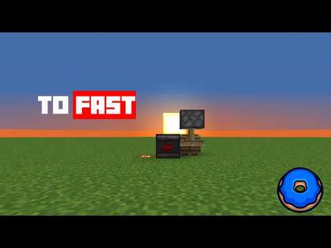 Fastest Redstone Clock On Donut Smp