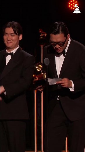 🎤#grammys GOLDEN FROM KPOP DEMON HUNTERS Wins SONG WRITTEN FOR VISUAL MEDIA 2026 GRAMMYs