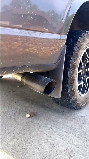 Ford F-150 2.7L ecoboost engine with Flowmaster Super 10 🔥 | 🚗💨 #FordF150 #ExhaustSound”