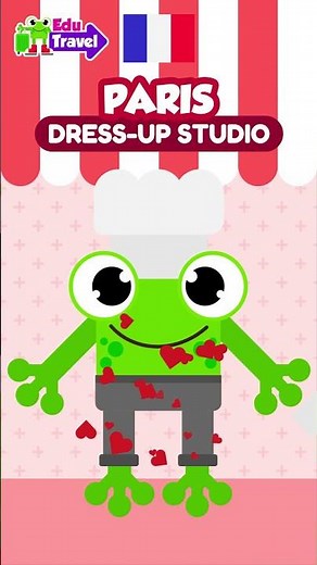 Paris Dress-Up Game for Toddlers | Educational App for Kids Ages 3–7 👗🗼