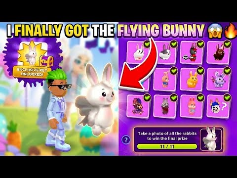 I FINALLY GOT THE FLYING BUNNY IN PK XD 🥳 | PKXD ALL RABBIT LOCATION