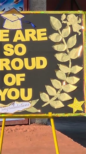 Graduation ceremony board decoration ideas