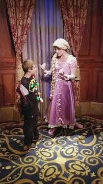 Disney World Meet and Greet Rapunzel Magic Kingdom