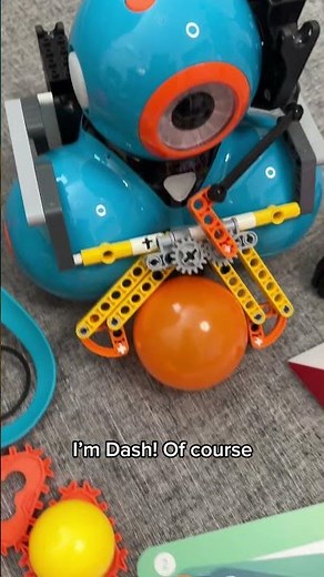 I'm Dash the Robot from Wonder Workshop! Of course I'm going to...