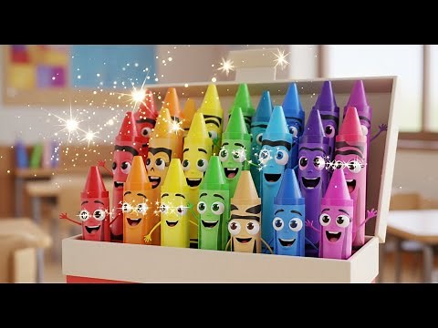 Counting Crayons in the Box 🖍️📦 | Learn Numbers for Kids | Fun Counting Adventure