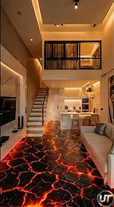 Lava Floor in Living Room 🌋 | Epoxy Resin Transformation