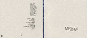 Pearl Jam - Boston, Massachusetts - August 30, 2000