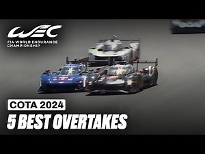 5 Best Overtakes From COTA I 2024 6 Hours of COTA I FIA WEC