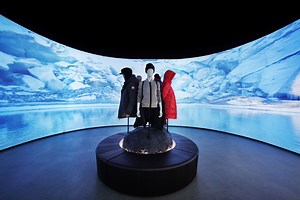 Inside Canada Goose’s new store that has a room that snows, floor of fake ice — but no inventory