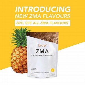 3 comments | To celebrate our NEW flavours Pineapple and Blood Orange we are giving you 20% OFF all ZMA. Hurry, offer ends soon HERE >>> https://www.trueprotein.com.au/shop/zma/ | True Protein | Facebook