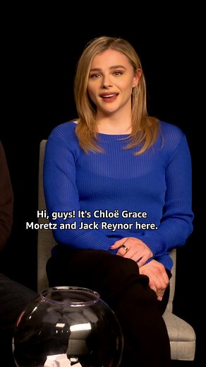 155K views · 790 reactions | Chloë Grace Moretz and Jack Reynor go fishing for questions in this exclusive new interview.  | Prime Video | Facebook