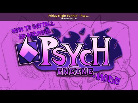 How to install FNF Psych Engine on Android + mods | Tutorial
