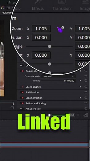 Easier Resize & Rotate in DaVinci Resolve (Fast Method) #videoediting