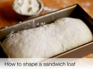 How To Shape a Sandwich Loaf