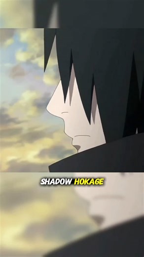 Shadow hokage sasuke protects konoha from darkness