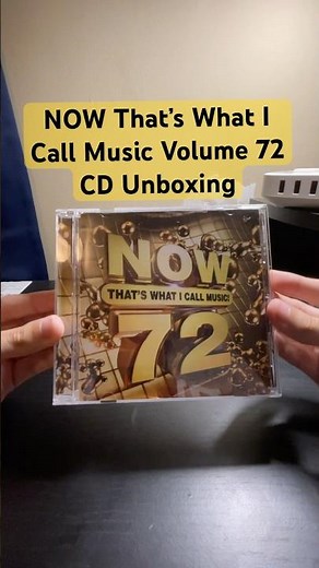 NOW That’s What I Call Music Volume 72 CD Unboxing