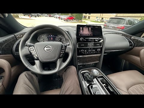 2024 Nissan Armada Platinum POV Drive