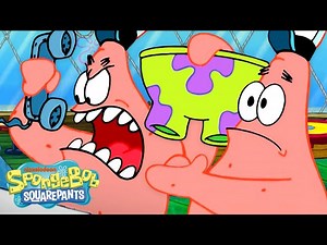 1 HOUR of Patrick at the Krusty Krab! 🍔 | @SpongeBobOfficial - Videos For Kids