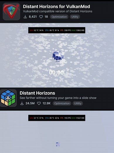 Distant Horizons OpenGL vs Vulkan: Minecraft Performance Guide