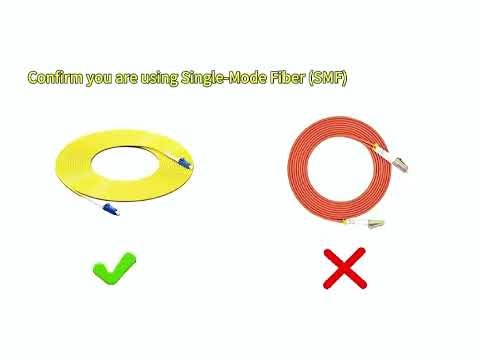 Troubleshooting SFP BiDi Transceivers