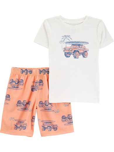 Carter's Child of Mine Kid Boys' Tropical Car 2 Piece Outfit Set - Walmart.ca