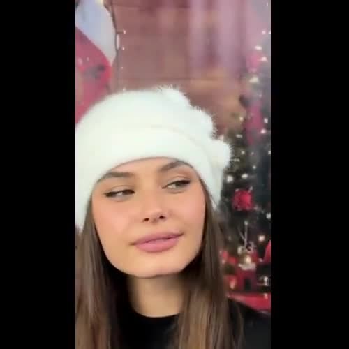 Wool Hat Angora Beanie: Gatsby Style Mink Fur Ball - Etsy