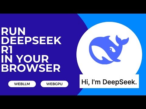 🚀 Run Deepseek R1 in Your Browser! | WebLLM & WebGPU