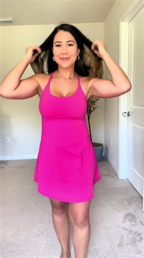 How I style the Easy Peezy Active Dress from @Halara_official #halara #activedress #halaraactivedress #hotgirlwalk #brunchoutfit #coffeedateoutfit