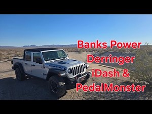 Jeep Gladiator EcoDiesel Banks Derringer install and MPG Test