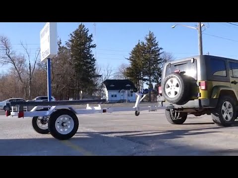 FAST FISH DELUXE PERSONAL WATERCRAFT-JET SKI TRAILER
