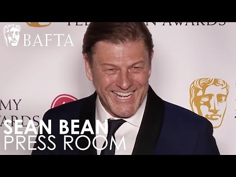 Sean Bean Speaks to the Press Following His BAFTA Win | BAFTA TV Awards 2018