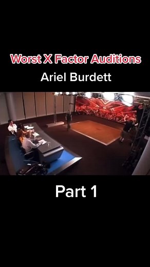 Scary Ariel Burdett Singing on X Factor