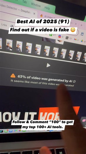 4.5K views · 53 reactions | Use this AI tool to detect if a video is fake or real. #Ai #aitools #aitoolsyouneed #aitoolsforbusiness #aitoolsformarketers #aiwebaites #aivideo #aivideotools | i Social You | Facebook