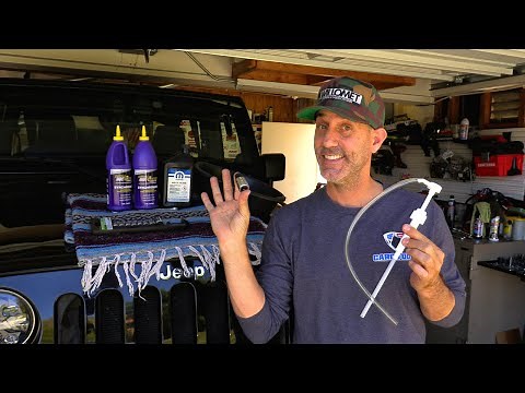 How To Change Manual Transmission Fluid on Jeep Wrangler DIY