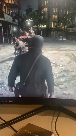 How to attack spawned story characters using rampage trainer #rdr2
