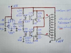 Voltage multiplier ( Dickson standard from Heinrich Greinacher, Cockcroft-Walton ), also with 555