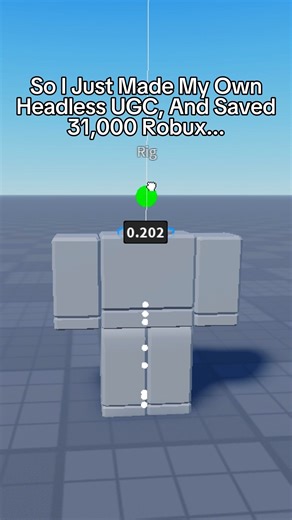 Making my Own Free Headless UGC to SAVE 31,000 Robux :) #roblox #headlesshorseman #robloxgames #viralreelschallenge #cyrblox | CyrBlox