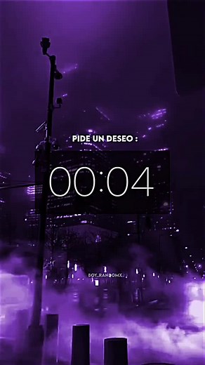 Countdown Timer Visual Experience with Urban Backgrounds